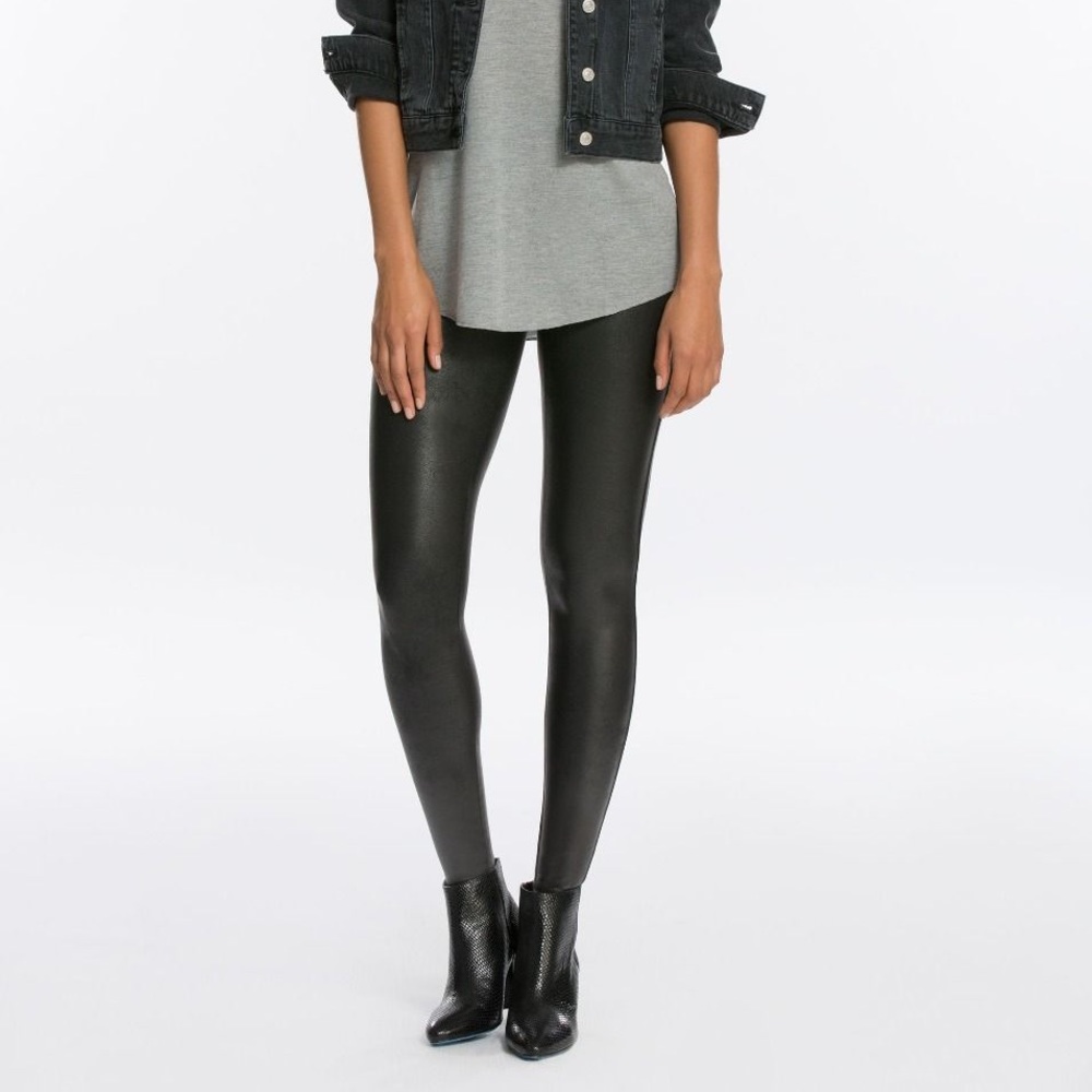 Spanx Leather Leggings